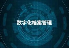 数字化档案馆建设有几点内容要了解